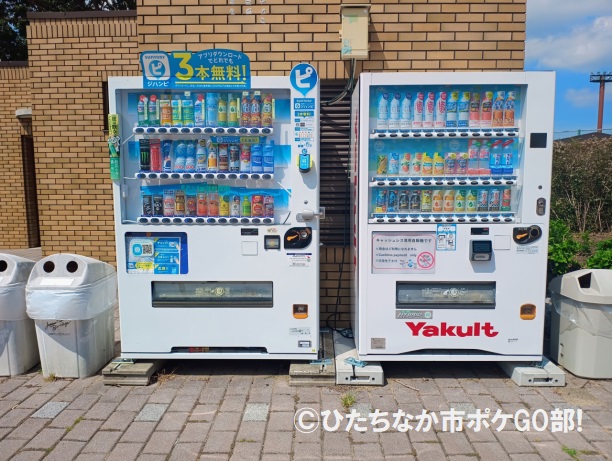 2台の自動販売機